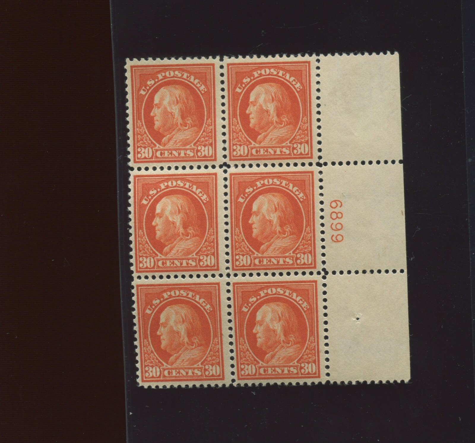 420 Franklin Perf 12 Mint Plate Block of 6 Stamps (Stock 420-pb1) | eBay