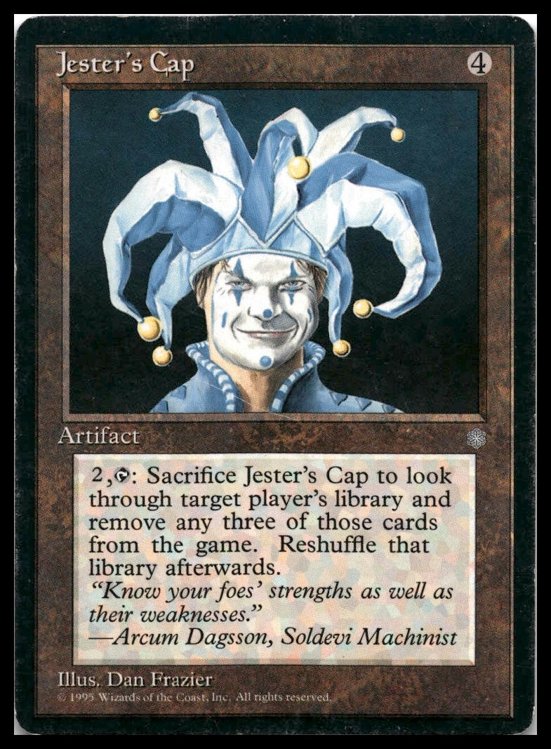Jester's Cap Ice Age MTG Regular Art Card