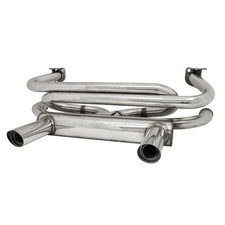 2 Tip Gt Exhaust For Type 1 Vw Engines Stainless Steel Dunebuggy Vw