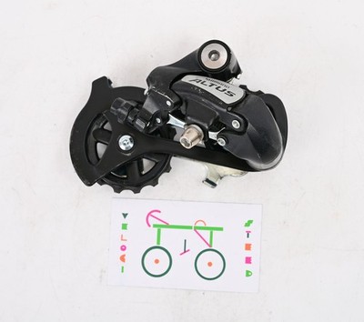 Genuine Shimano Altus RD-M310 7-8 Speed Black MTB Bike Rear Derailleur RD-M310