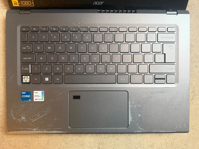 Acer Aspire 5 A514-55 Serie UK-Tastatur mit Hintergrundbeleuchtung - 1 Taste + Scharnier + Gummischale
