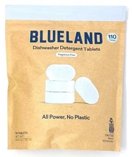 Blueland Dishwasher Detergent Tablets 110 Count. Fragrance-free.