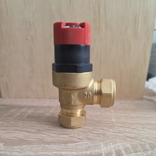 Honeywell Home DU145 Automatic Bypass Valve Angled Brass/Plastic DU 145