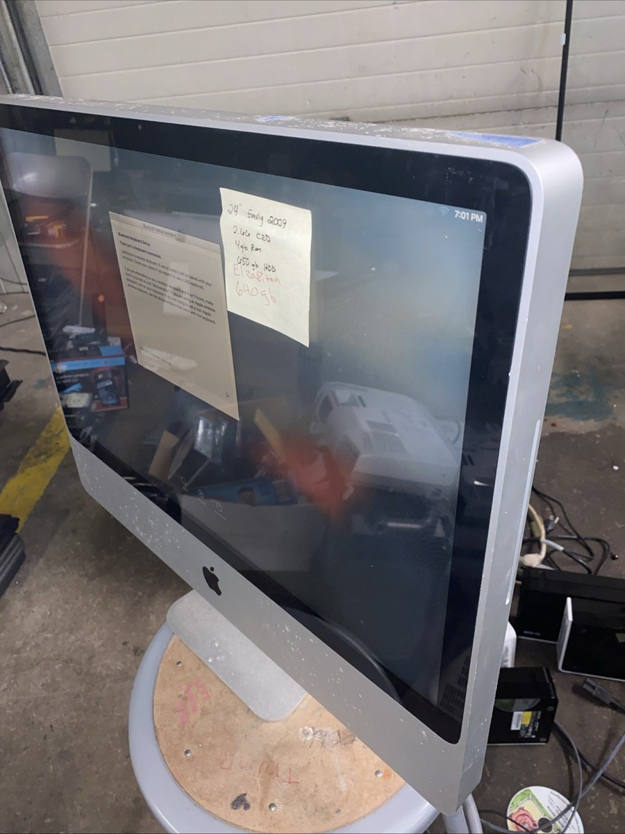 Apple iMac Early 2009 24” 2.66Ghz C2D, 4GB Ram, 640GB HDD