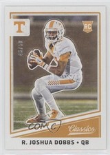 2017 Panini Classics Rookies Blank Back 46/50 R Joshua Dobbs #255 zj9