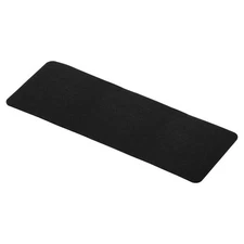 35"x13" Desk Mat Protector, Felt Dual Side Mouse Pad Writing Mat, Black