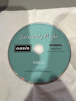 OASIS - Definitely Maybe - 3 CD 20th anniversary deluxe edition