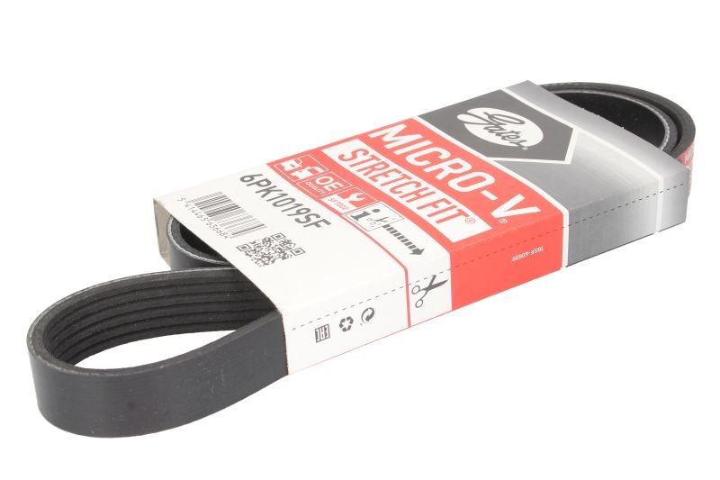 Gates Stretch Fit Drive Belt For Ford Fiesta 1.6 MK 6 01/02-05/09 - Image 74