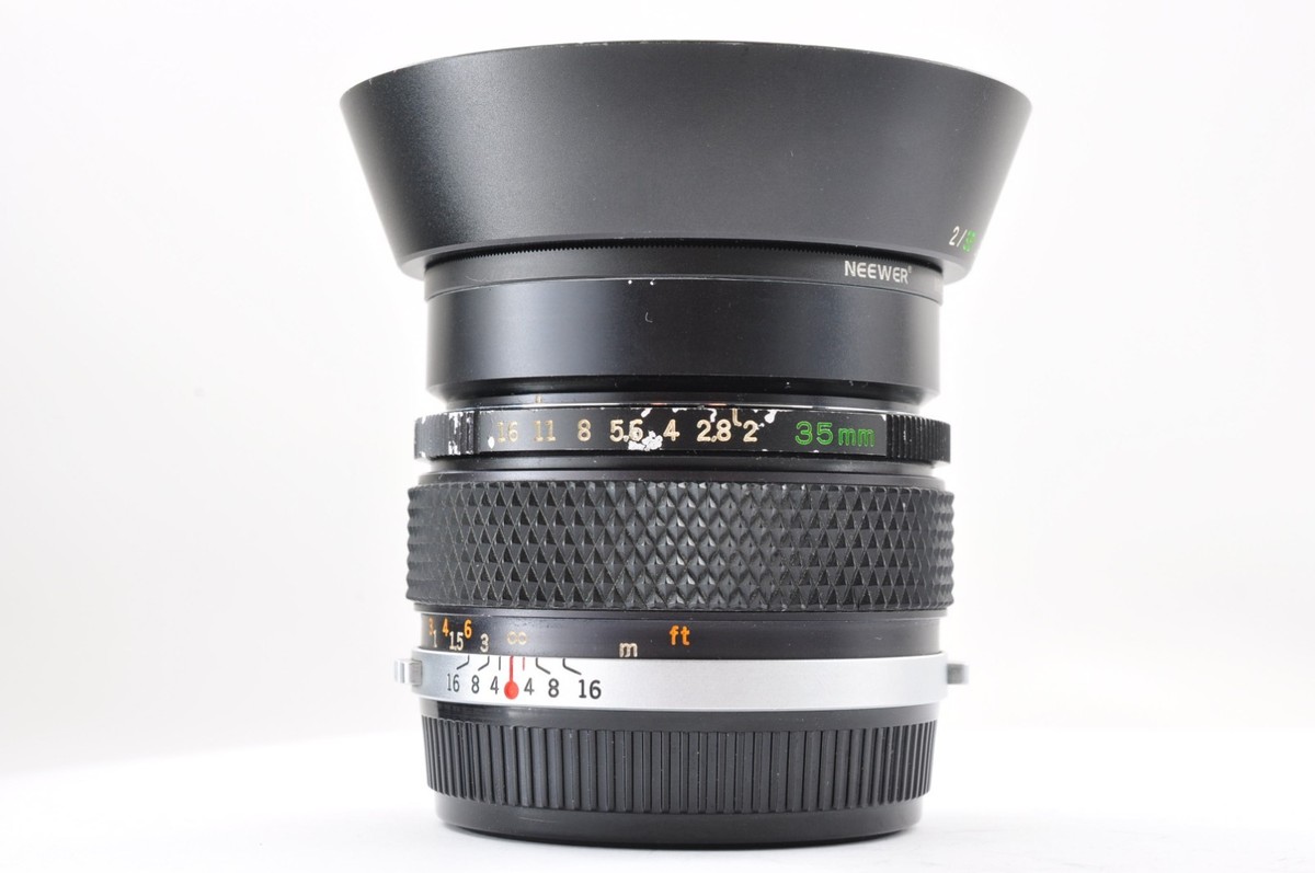 Olympus OM System Zuiko MC Auto-W 35mm F2 Wide Angle MF Lens JAPAN