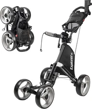 New CaddyTek Golf Explorer V8 SuperLite Deluxe Push Cart
