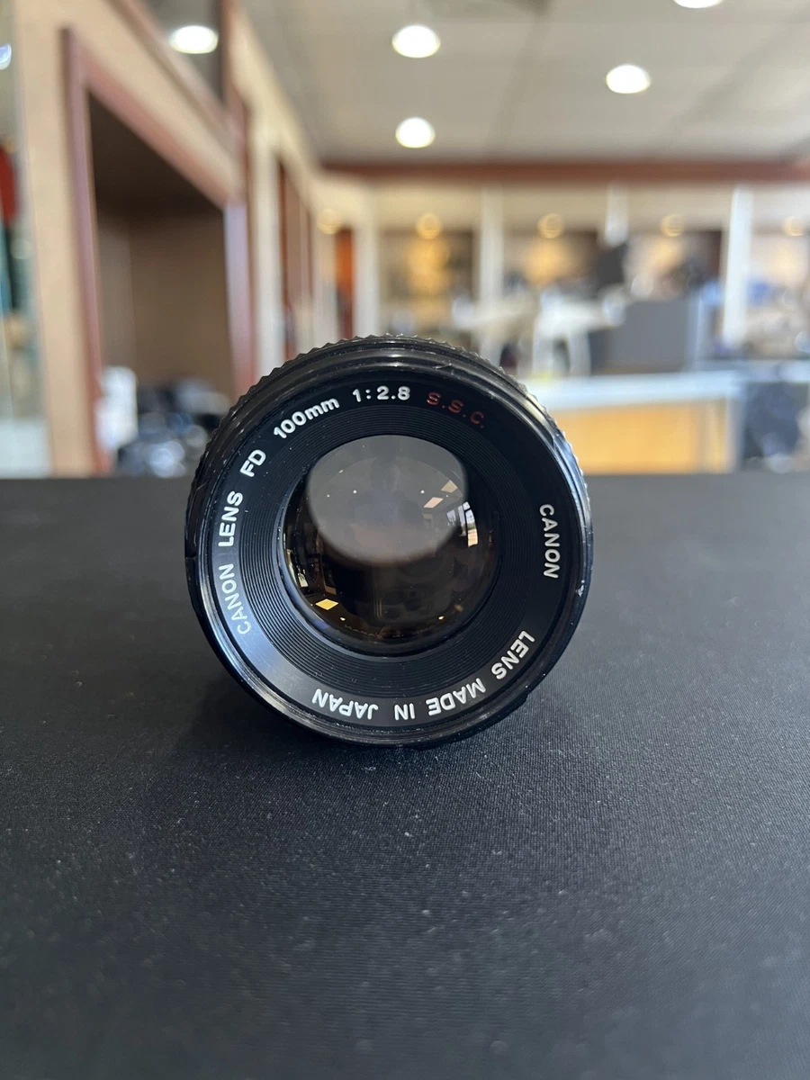 Canon FD f/2.8 Camera Lenses 100mm Focal for sale | eBay