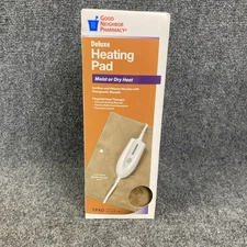 Good Neighbor Pharmacy Deluxe Heating Pad Moist/Dry Heat Micro Plush 12 x 15 NIB