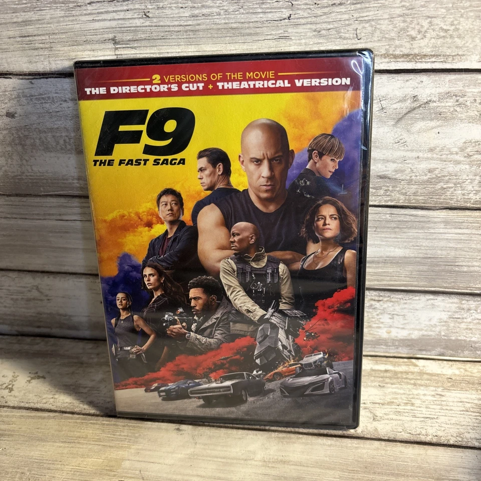F9 The Fast Saga Fast And The Furious DVD New Sealed Director’s Cut + Theatrical - Image 2 of 4