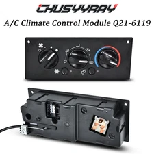 HVAC A/C Heater Climate Control Module Panel Switch Q21-6119 FOR Peterbilt Truck