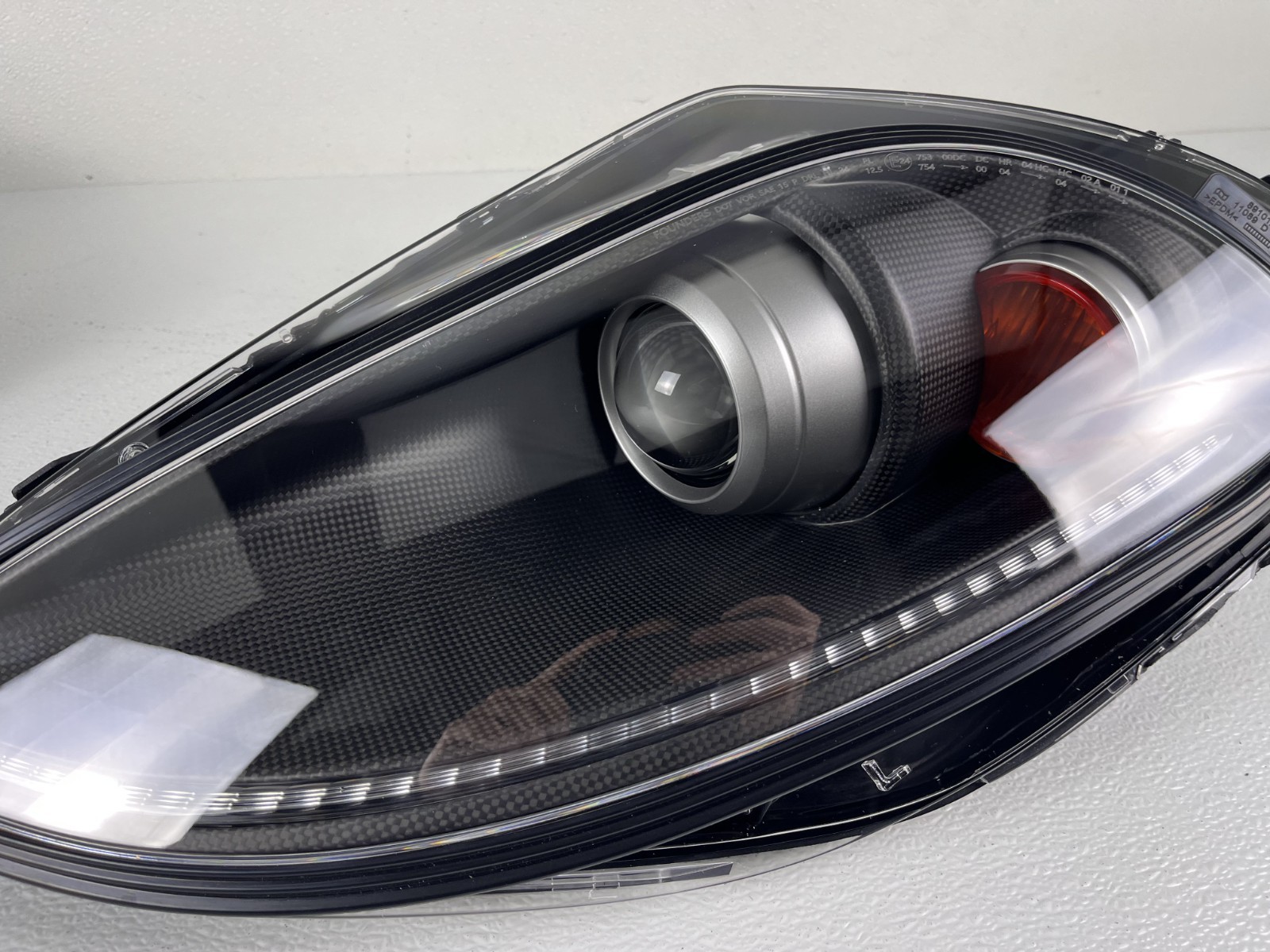 2005-2010 FERRARI F430 LEFT DRIVER RIGHT PASSENGER HID XENON CARBON HEADLIGHT