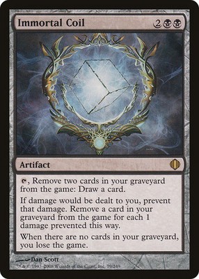 Immortal Coil [Shards of Alara] Magic MTG