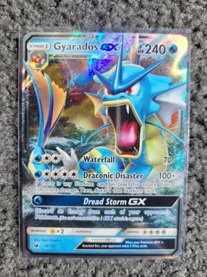 Gyarados GX | Boosterfrisch | Mint | 18/111 | Englisch | Sun & Moon 