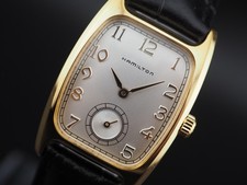 Orologio Vintage N Come Nuovo Hamilton Boulton 6264 Argento Qz Piccolo Secondo Unisex JPN