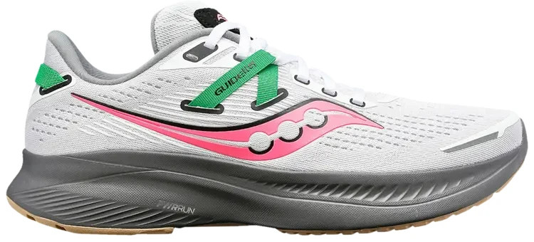 Saucony Guide 16 S10810-85 Tenis Para Mujer EE. UU. 7.5 Blanco Rosa Zapatos para Correr