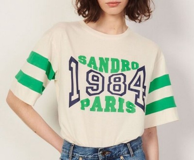 Sandro Paris  T-Shirt  $135 Sz S/M