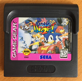 SONIC DRIFT 2 Sega Game Gear GAMEGEAR Racing TAILS Game Cartridge Only w/ SHELL