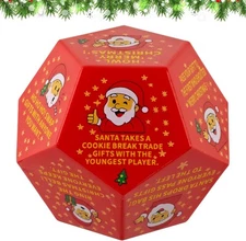 Hilarious Santa Swap Gift Exchange Dice, 3*3 in Gifts Dice,... 