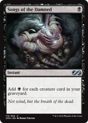 MTG magic cards 1x Songs of the Damned Ultimate Masters NM-Mint, English