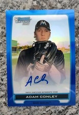 2012 Bowman Chrome Prospects Auto Blue Refractor Adam Conley #BCA-AC Auto /150