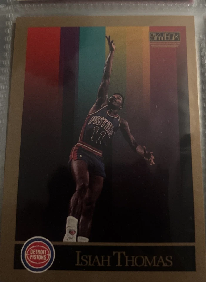 1990-91 Skybox - Isiah Thomas #93 - Image 2 of 4