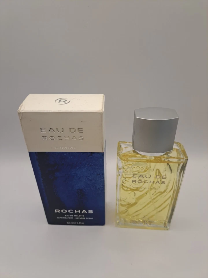 Eau De Toilette Spray EAU DE ROCHAS por Rochas 3,4 OZ para Hombres Colonia Auténtica Foto 2 de 4
