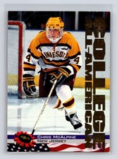 1994-95 Classic - Gold #54 Chris McAlpine CAA New Jersey Devils Hockey Card