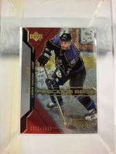 2000-01 UD Black Diamond Lubomir Visnovsky #120 Precious Gems RC  0172/1999