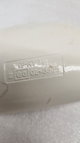 1992 KAWASAKI ZX750R P.WHITE MIRRORS PART# RH56001-1377-6F -LH56001-1376-6F - Picture 10 of 11