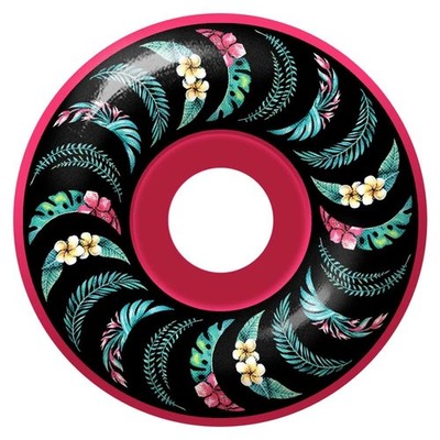 Spitfire Team Floral Skateboard Rollen Formula Four 99A Classic Pink 52mm