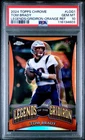 TOM BRADY 2024 Topps Chrome Legends of the Gridiron Orange /25 PSA 10 Pop 3