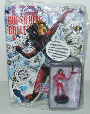 DC Comics Super Hero Collection Eaglemoss 105 w/ Elasti Girl Figure New Sealed 