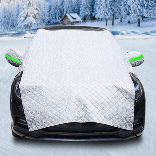 Car Thick Windshield Cover Protector Winter Snow Ice Rain Frost Guard Sun Shade - Picture 12 of 14