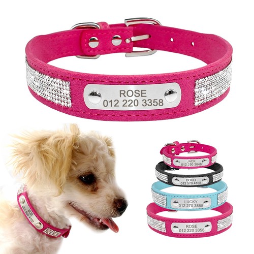 Crystal Rhinestone Personalized Dog 