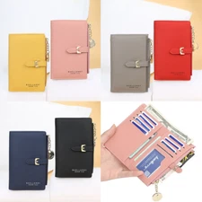 Small Women's Wallets Short Bifold Ladies Coin Purse Clutch Card Holder Wallet