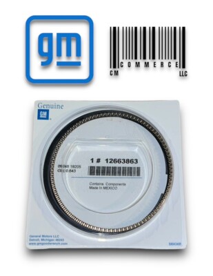 GM 12663863 Piston Ring Kit (Set Of 1) For 2014-22 GM 6.2L/L87 