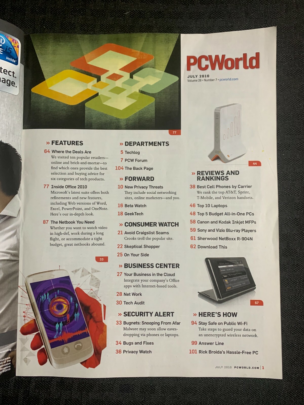 2010 July PC WORLD Magazine VG+ 4.5 Best Places To Buy | eBay