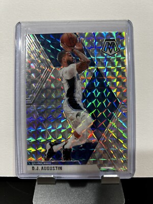 D.J. Augustin 2019-20 Panini Mosaic #32 Silver Prizm