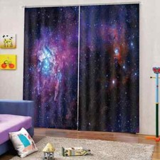 sky brings infinite possibilities Printing 3D Blockout Curtains Fabric Window