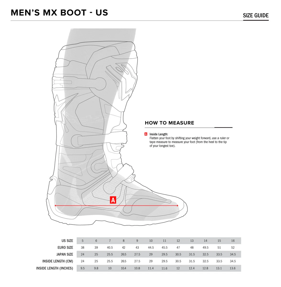 Size 14 dirt bike boots sale