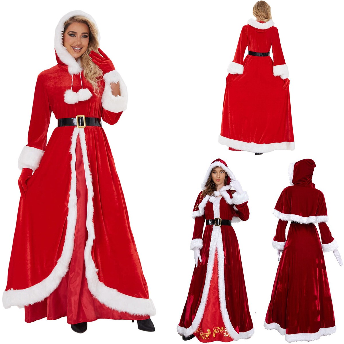 santa claus dress Women's Santa Dress Missy's Tinsey Winseys