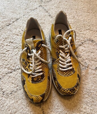 Piranha Sneaker gelb, neu, Gr. 38