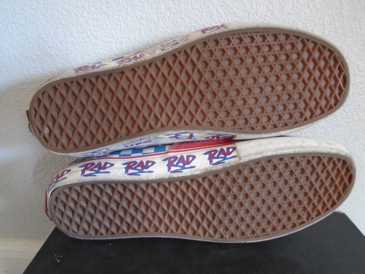 靴 VANS SYNDICATE AUTHENTIC RAD BMX SKYWAY Vans Rad authentic 11.5 red checkerboard suede syndicate