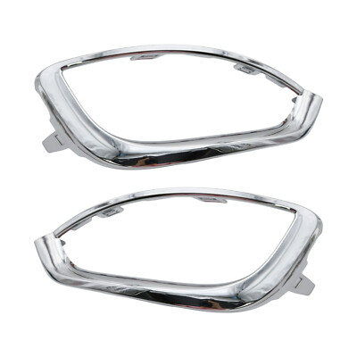 2x Left and Right Side Fog Light Trim Fits Chrysler 2017-2020 Pacifica Voyager