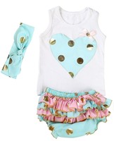 Messy Code Baby Girls Clothes Gold Dot Outfits Boutique Toddlers Shirts Set Messy Code Baby Girls Clothes Gold Dot Outfits Boutique Toddlers Shirts Set
