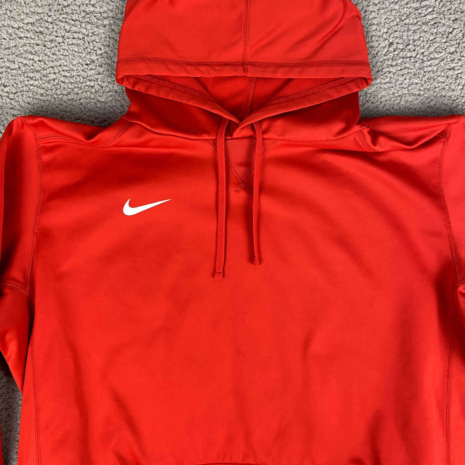 Nike Sweatshirt Men 2XL Red Dri-Fit NFL Equipment Training Stretch Workout Gym